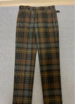 フランス製】ANATOMICA アナトミカ タータンチェック ウールパンツ40 