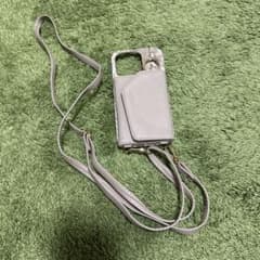 【美品】スマホショルダーケース パイソン柄 ミラー付きのサムネイル
