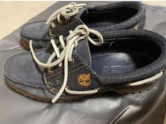 Timberland デニムコンビ デッキシューズのサムネイル