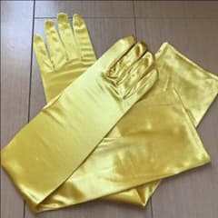 着用あり イエローグローブ 美女と野獣 ベルのサムネイル