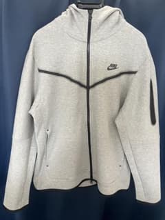 NIKE テックフリース ジャケット グレー 長袖 CU4490-063 - メルカリ