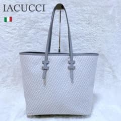 極美品♪ IACUCCI イアクッチ モノグランマ トートバッグ グレー L 