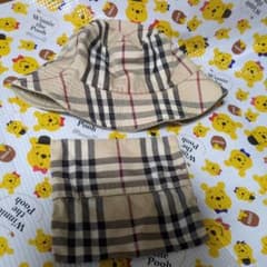 BURBERRY LONDON ベージュ ハット リバーシブルのサムネイル