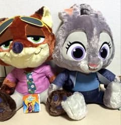 ズートピア2 スーパーラージぬいぐるみ ニック ジュディ - メルカリ