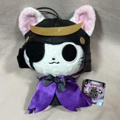 にゃんぱいあ 平成レトロ　ぬいぐるみ 独眼竜まさむにゃ　マスコット