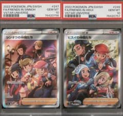 ヒスイの仲間たち シンオウの仲間たち VSTARユニバース psa10 連番