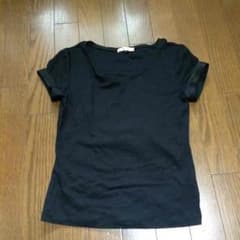 プロポーション黒カットソー☆Sのサムネイル
