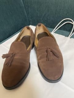 フォルメ forme タッセルローファー tassel Loafer スエード - メルカリ