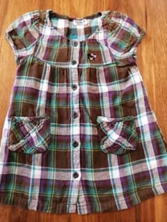 ミキハウス ダブルビー ワンピース 90cmのサムネイル