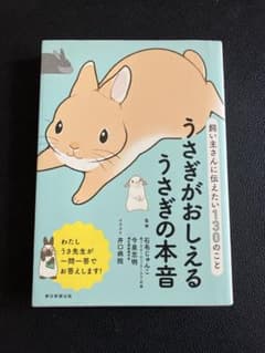 うさぎがおしえるうさぎの本音 飼い主さんに伝えたい130のことのサムネイル