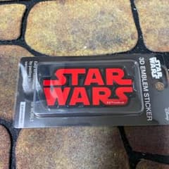 《STARWARS》スターウォーズ3Dエンブレムステッカーのサムネイル