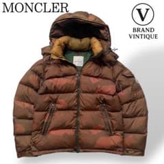 【美品】 モンクレール ダウンジャケット MAYA カモフラ 2way 着脱 美品】 モンクレール ダウンジャケット MAYA カモフラ 2way 着脱