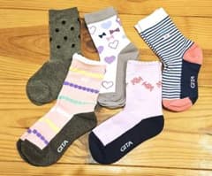 子供用靴下5足セットのサムネイル