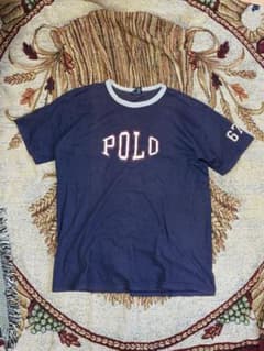 POLO Ralph Lauren Tシャツ ネイビー フェード USA製のサムネイル