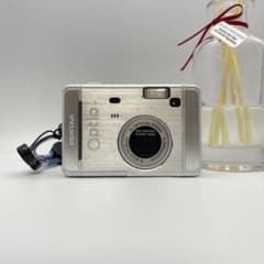 動作確認済✨PENTAX Optio S40✨スマホ転送OK 単三電池 可愛い