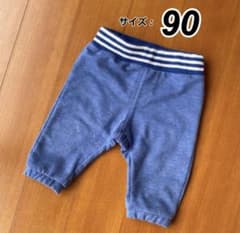 90 七分 ボトムス 迷彩柄 ネイビー ストライプ ポケット ズボン 青 春 夏のサムネイル