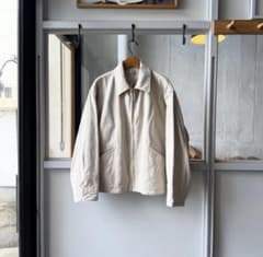 COMOLI 25AW コットンツイル ジップショートジャケット 希少サイズ1