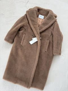 【未使用　タグ付】最終値下げ‼︎MaxMara キャメル　テディ　XS