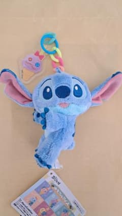ディズニー スティッチ カラフルアイス アクリルチャーム付きマスコット プライズ