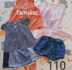 女の子　110 まとめうり　売り　ワンピース　スカート　ショートパンツのサムネイル
