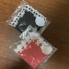近沢レース店 タオルハンカチ 2枚セット　おにぎり　折り鶴のサムネイル