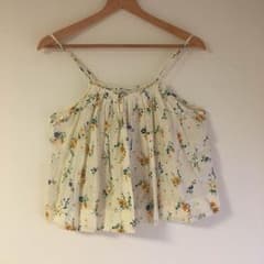 花柄 トップスキャミのサムネイル