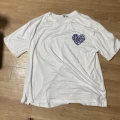 ハートロゴ プリント 半袖Tシャツ ホワイトのサムネイル