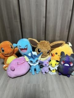 ポケモンぬいぐるみ まとめ売り9点セットのサムネイル