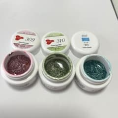 ジェルネイル　カラージェル　ラメ　グリッター　ネイル用品　セルフネイルのサムネイル