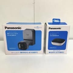 f714-33 Panasonic 屋外バッテリーカメラ　ホームユニットセット f714-33 Panasonic 屋外バッテリーカメラ ホームユニットセット