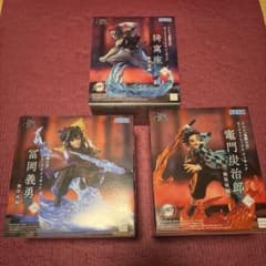 鬼滅の刃 XrossLink フィギュア 3種セットのサムネイル
