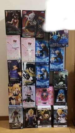 プライズ品 フィギュア大量19個セット ワンピース、ヒロアカ、呪術廻戦