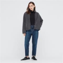 ソフトボアフリースVネックカーディガンのサムネイル