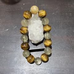 タイガーアイ　ルチルクオーツ　水晶プレスのサムネイル