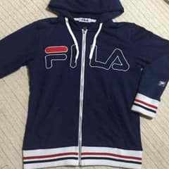 FILA パーカー ネイビー フィラのサムネイル