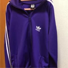 うーちゃ様専用 adidas アディダス ジャージ パープルのサムネイル