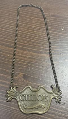 Chloe choker charm