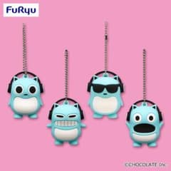 ブルーハムハム　立体ラバーマスコット　全４種のサムネイル