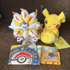ポケモンセンター シンガポール ぬいぐるみ ソルガレオ ピカチュウ