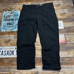 Carhartt リラックスフィット ワークパンツ ブラック W42 2XL 黒