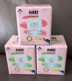 이치 반 복권 승리의 여신 니케 NIKKE F상 글라스 전 2종 3개 세트