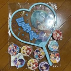 すとぷりクリアうちわ(ころん) すとぷり缶バッチまとめ売りのサムネイル
