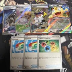 ポケモンカードゲーム ニャースex rr タラゴン SR ポケパッド セット