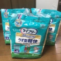 ライフリー うす型軽快パンツ L 20枚入のサムネイル