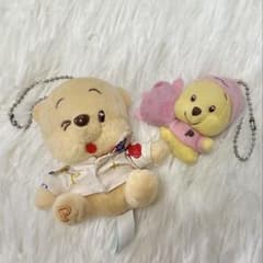 Disney Baby Pooh キーホルダー 2点セット 平成レトロのサムネイル
