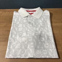 New Balance Golf ポロシャツ 総柄 ホワイト サイズ6のサムネイル