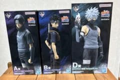 NARUTO 이치 반 복권 질풍전 마음을 담는 붉은 눈동자의 A상, B상, D상 피규어 세트