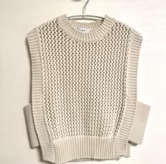 HYKE メッシュベスト　未使用 HYKE ハイク メッシュ ベスト ホワイト - メルカリ