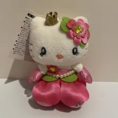 希少 USJ ユニバ10周年記念 ハローキティぬいぐるみキーホルダー