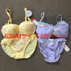 E70/Mサイズ ブラ ショーツ 2枚セットのサムネイル
